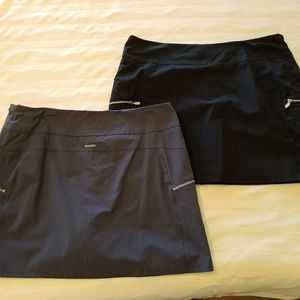 Athletic skorts (two for one price)